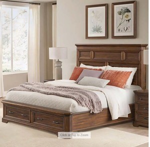 Catalina Creek King Panel Bed - Missing Hardware