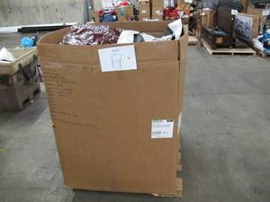 Pallet of 16 Oversized Reused Billboard Tarps - 100 lbs per Tarp