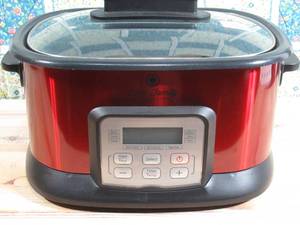 lot 10 image: Deen Family Collection 6.5 qt 9-in-1 Ceramic Nonstick Digital Multi Cooker