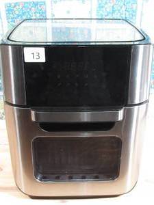 lot 13 image: SHAQ 12 qt 1700W 7-in-1 Stainless Steel Digital Air Fryer Oven Pro