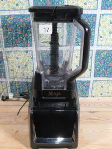 lot 17 image: Ninja Intelli-Sense Kitchen System Blender Powerful 1200-Watt Motor Base with a Touch screen Display 72oz Pitcher CT680CO2SS