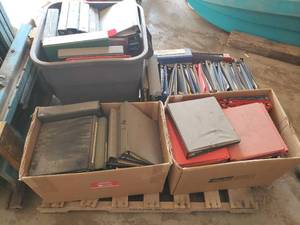 Pallet of 3 Ring Binders