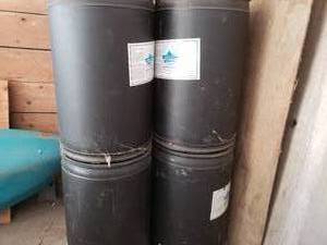 4 Plastic Barrels