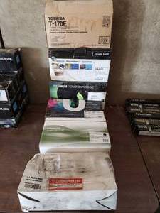 6 Boxes of Various Toners