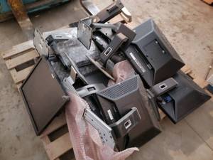 Pallet of Old Monitors