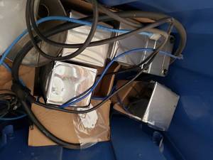 Tote of Cords and Napkin Holders