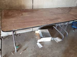 Table with Folding Legs