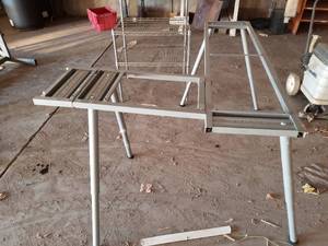 Lightweight Steel Bench Frame