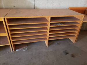 Table with Multiple Shelves