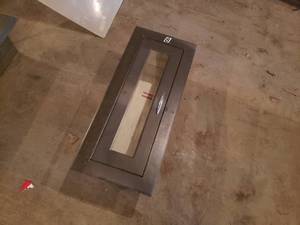 Fire Extinguisher In Wall Mounted Box