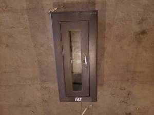 Fire Extinguisher In Wall Mounted Box