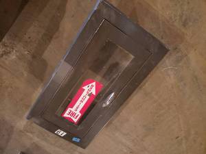 Fire Extinguisher In Wall Mounted Box