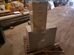 Pallet of File Cabinets