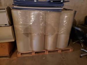 Pallet of Cubicle Mounted Upper Cabinets