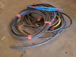 Pile of Misc. Hoses