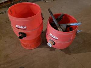 Parts of a Hako Minuteman Vacuum