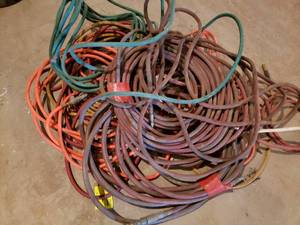 Pile of Air Hoses