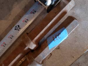 Lot of 2 Jackhammer Bits