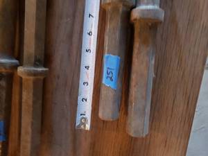 Lot of 2 Jackhammer Bits