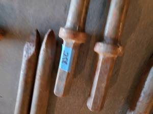 Lot of 2 Jackhammer Bits