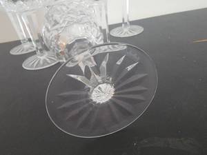 lot 24 image: Waterford Decanter & Lismore Series Goblets