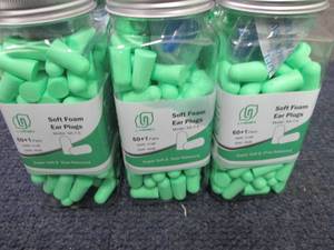 lot 3 image: 6- Ultra Soft Foam Earplugs 60 Pair...
