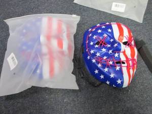 lot 5 image: 2 Light Up Masks...
