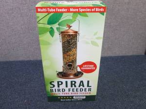 lot 7 image: Spiral Bird Feeder...