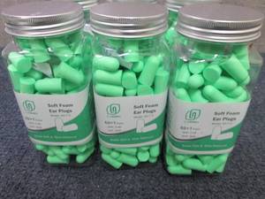 lot 12 image: 6- Ultra Soft Foam Earplugs 60 Pair...
