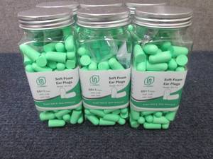lot 13 image: 6- Ultra Soft Foam Earplugs 60 Pair...