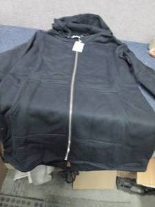 lot 27 image: KidForm Long Black Hoodie Large...