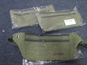 lot 41 image: 3 Unisex Waist Bags...