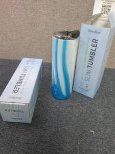 lot 62 image: 2 finedine Slim 18 oz Triple Insula...