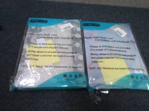lot 71 image: 2 Plastic Hard Shell Cases for MacB...