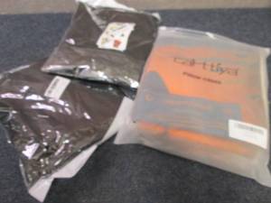 lot 75 image: Set of 4 Halloween Pillow Covers, 2...