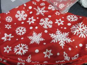 lot 117 image: 3 Christmas Tree Skirts...
