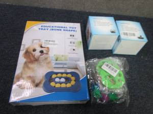 lot 149 image: Dog Tray, Pet Brushes, Dryer Hair R...