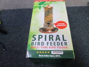 lot 158 image: Spiral Bird Feeder...