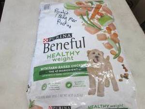 lot 187 image: 14 lb Bags Purina Beneful Healthy W...