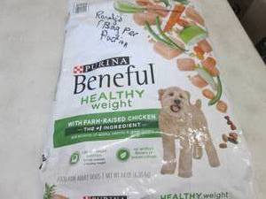 lot 189 image: 14 lb Bags Purina Beneful Healthy W...