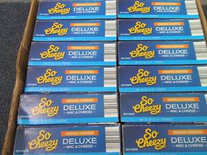 lot 214 image: 12- 14 oz Boxes So Cheesy Deluxe Ma...
