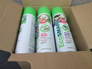 lot 229 image: 9- 14 oz Cans Ecosmart Ant & Roach ...