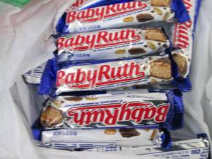 lot 264 image: 12- 1.9 oz Baby Ruth Bars...