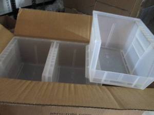 lot 306 image: Case of 6 Clear OrganizingStorage ...