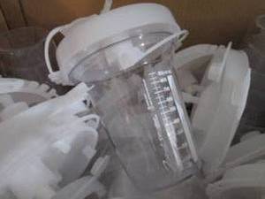 lot 314 image: Box of Suction Canisters...