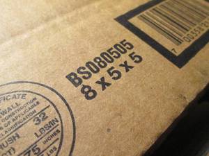 lot 341 image: 2pks The Packaging Wholesalers 8 x ...