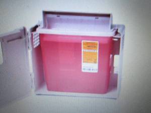 lot 367 image: MDS701201F CONTAINER SHARPS 1GALLON...