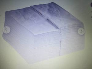 lot 374 image: Case Dixie Napkin, 2-ply, White, 12...