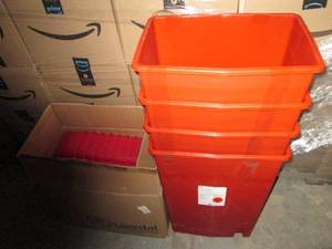 lot 378 image: Lot of Incomplete Sharps Containers...