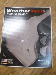 New Weather Tech Rear Floor Liner